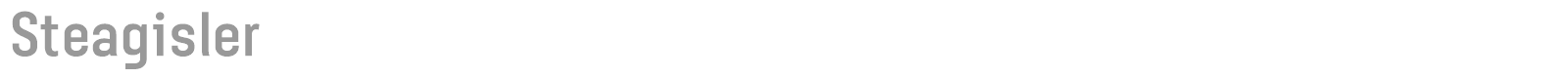 Steagisler font preview